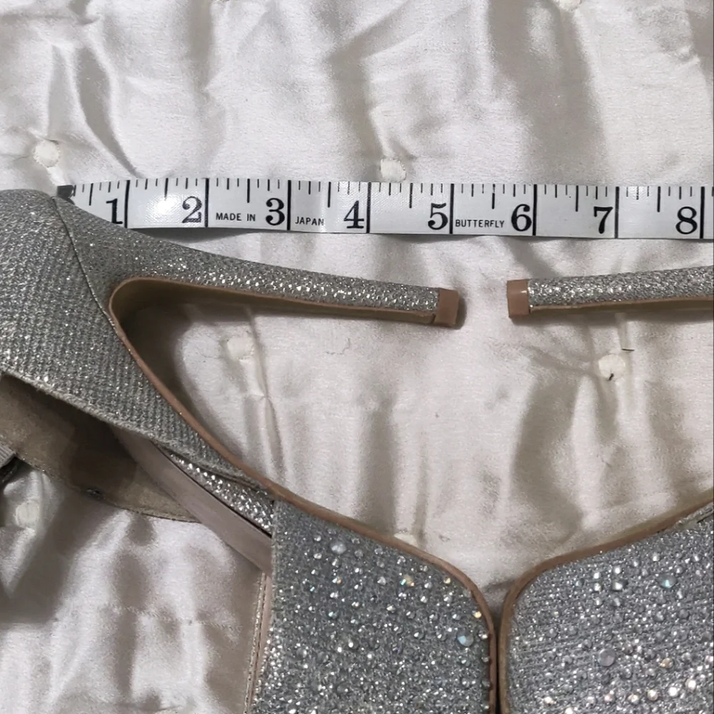 SilverDew Platform Heels.
